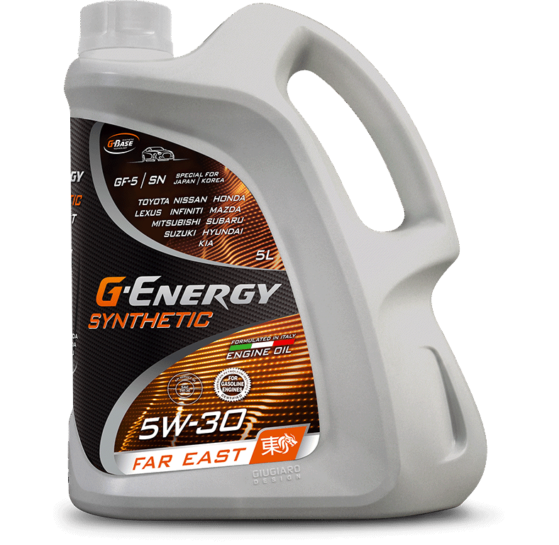 Моторное масло G-Energy Synthetic Far East 5W-30 5л