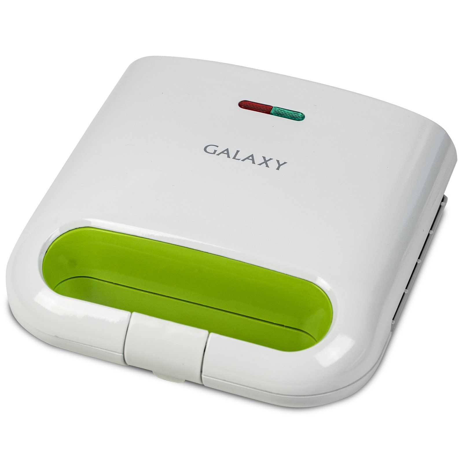 Вафельница Galaxy GL 2963 бело-зеленая купить,NaN