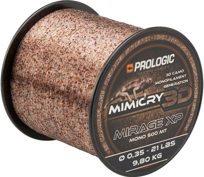 Рыболовная леска Prologic Mimicry Mirage XP 0.38 мм камуфляж купить,NaN