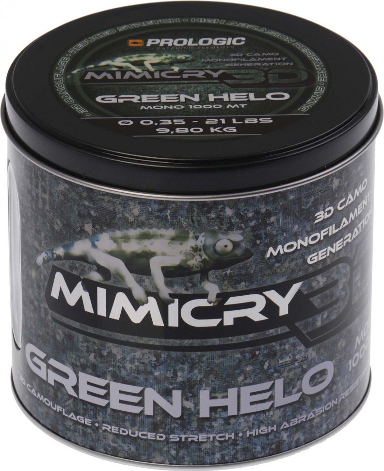 Рыболовная леска Prologic Mimicry Green Helo 0,40 мм зеленая купить,NaN