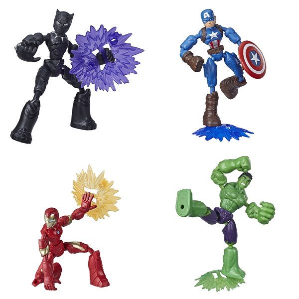 Фигурка Hasbro Avengers Bend&Flex 15см купить,NaN