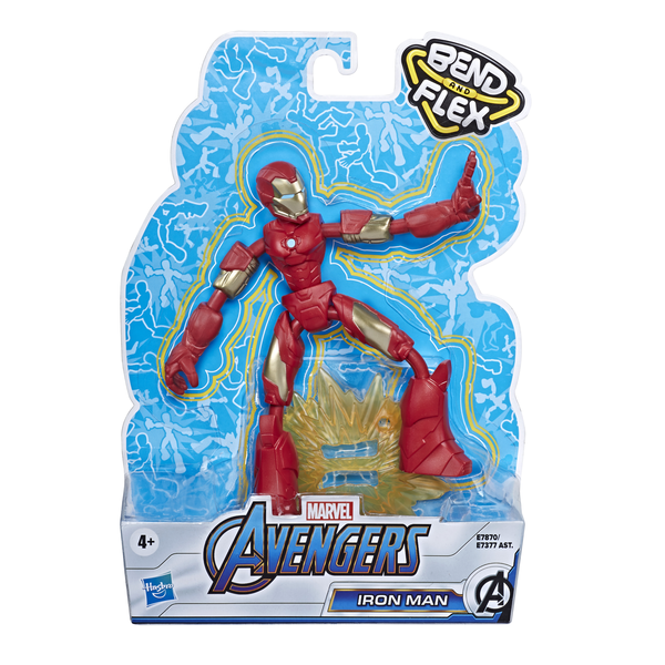 Фигурка Hasbro Avengers Bend&Flex 15см купить,NaN