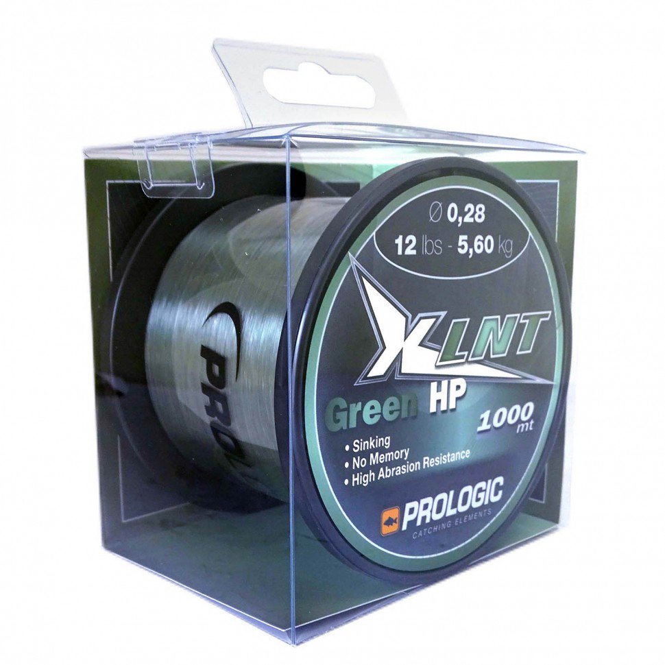 Рыболовная леска Prologic XLNT HP 0.33 мм зеленая купить,NaN