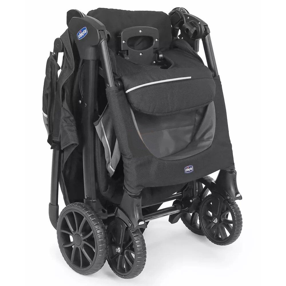 Коляска прогулочная Chicco Kwik One jet black купить,NaN