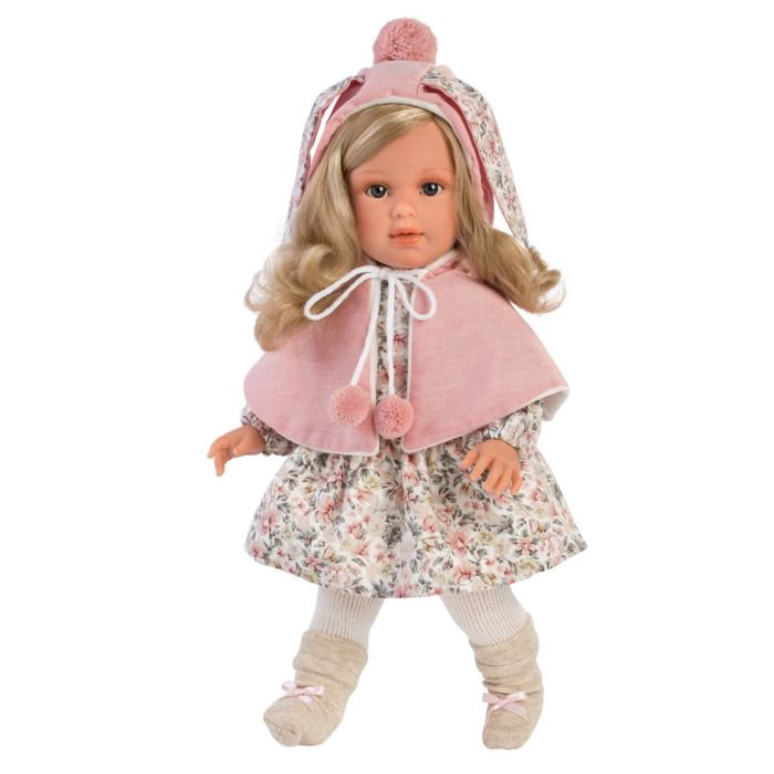 Кукла Llorens Лючия блондинка в розовой пелерине 40см 54024 купить,NaN