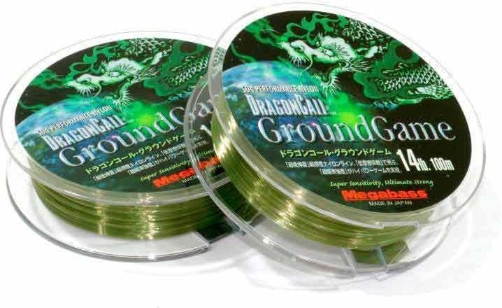 Рыболовная леска Megabass DragonCall GroundGame 0.26 мм зеленая