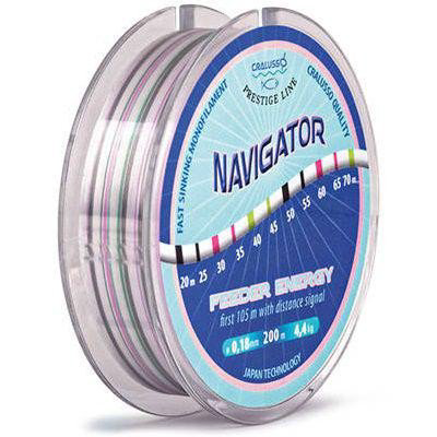 Рыболовная леска Cralusso Navigator Feeder Energy 0.18 мм купить,NaN