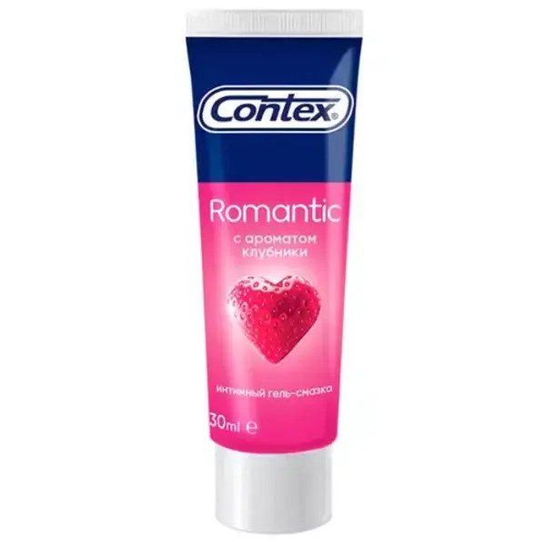 Гель-смазка Contex Romantic 30мл клубника