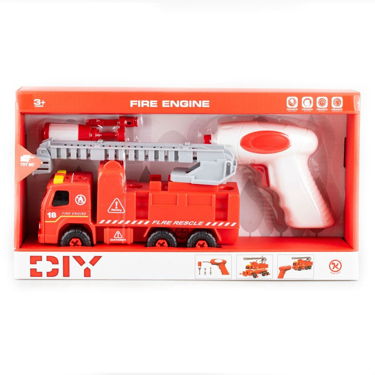 Игровой набор DIY Пожарная машина 802B-1 купить,NaN