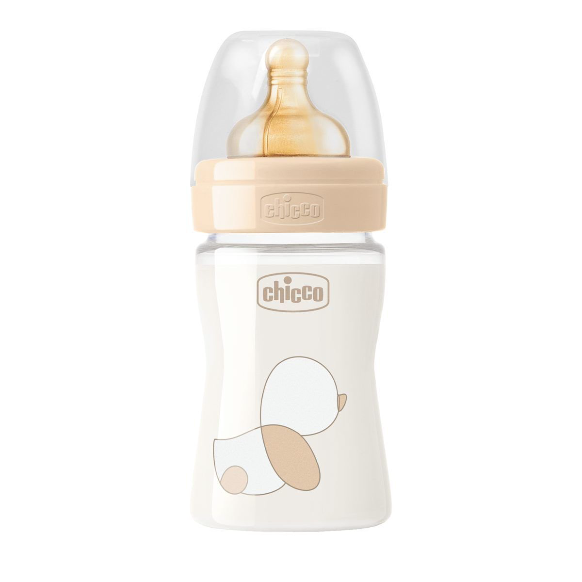Бутылочка Chicco Original Touch 150мл бежевая купить,NaN