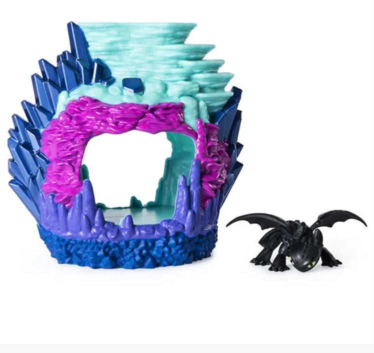 Фигурки Spin Master Dragons Дракон в пещере с УФ-подсветкой купить,NaN