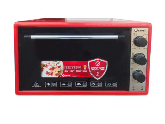 Электро печь Rebus PRO-3645 красный купить,NaN