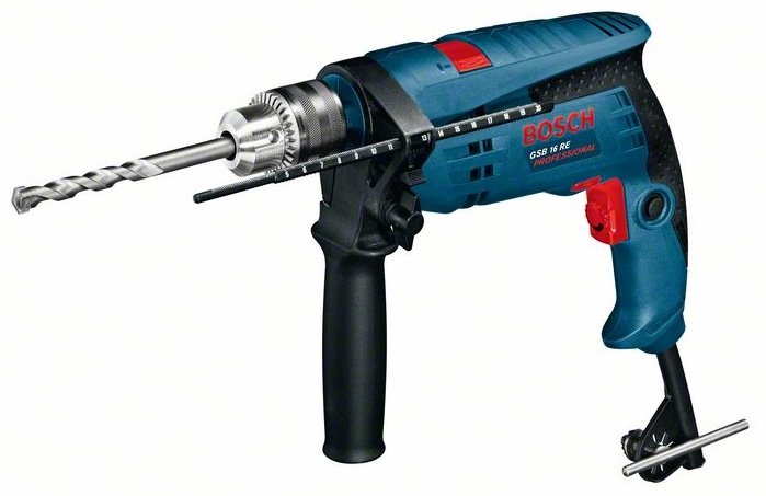 Bosch дрель GSB 1600 RE купить,56220