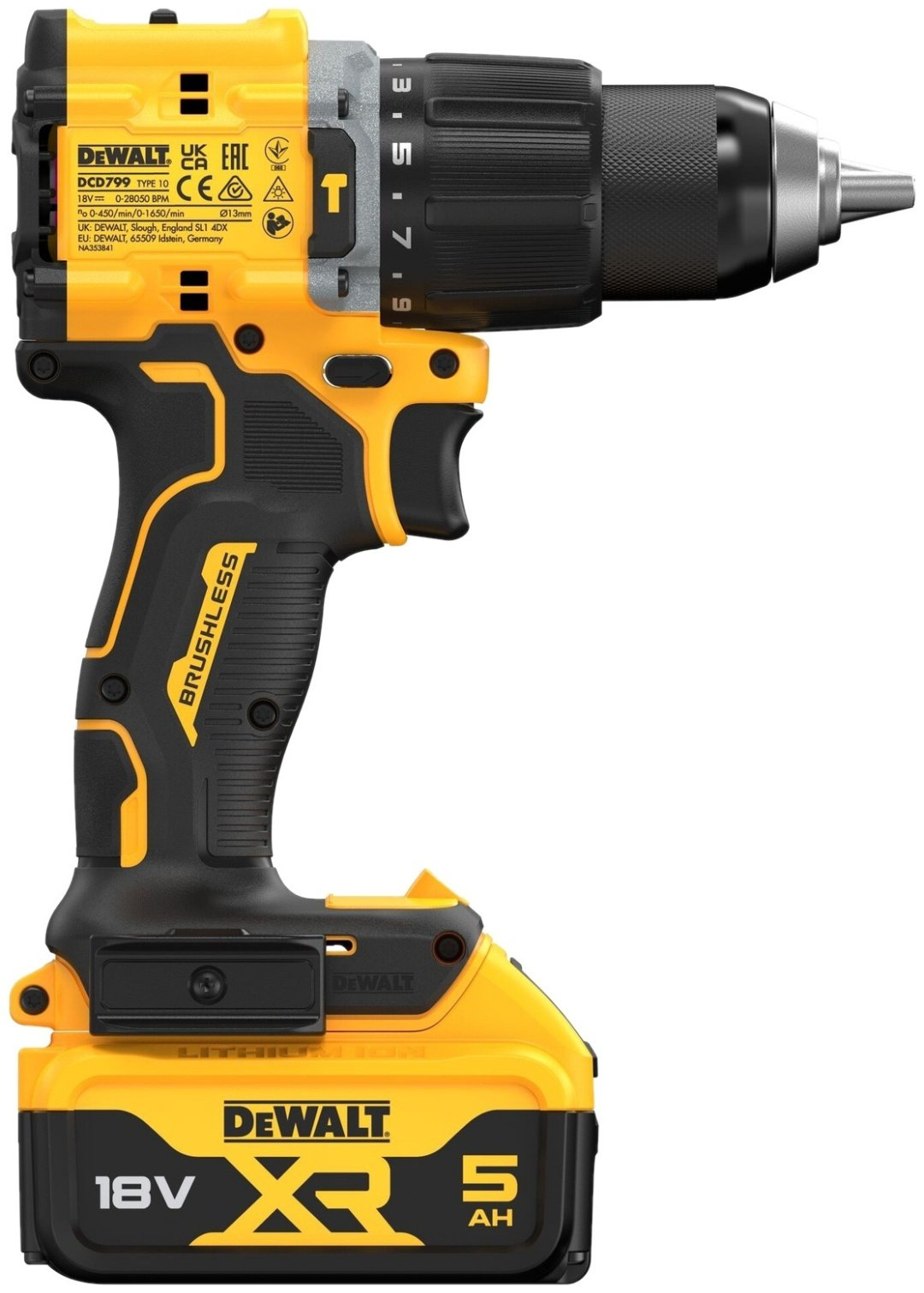 DeWALT дрель-шуруповерт DCD799D2T-QW купить,188280