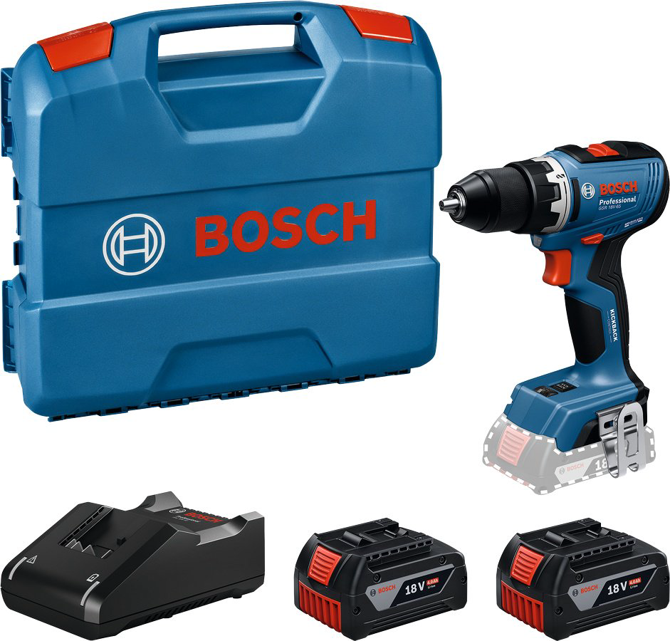 Аккумуляторная дрель-шуруповёрт Bosch GSR 18V-65 Professional, 06019N3000 купить,131810
