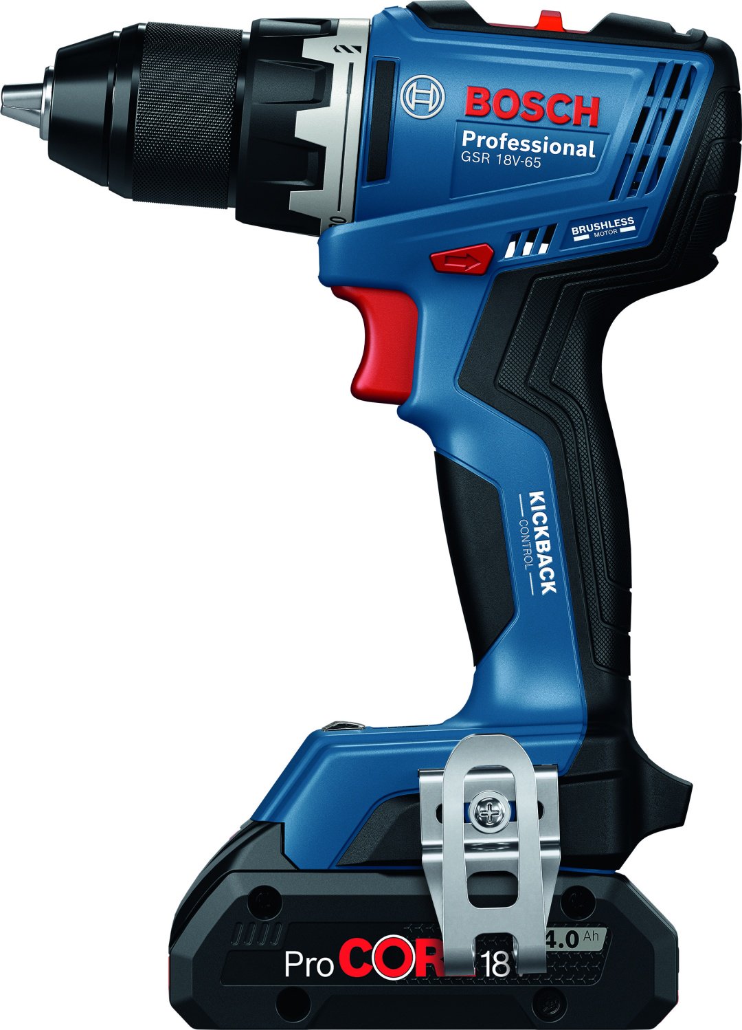 Аккумуляторная дрель-шуруповёрт Bosch GSR 18V-65 Professional, 06019N3000