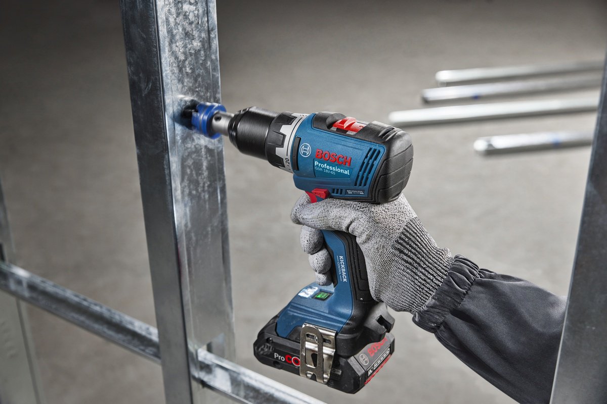 Аккумуляторная дрель-шуруповёрт Bosch GSR 18V-65 Professional, 06019N3000 купить,131810