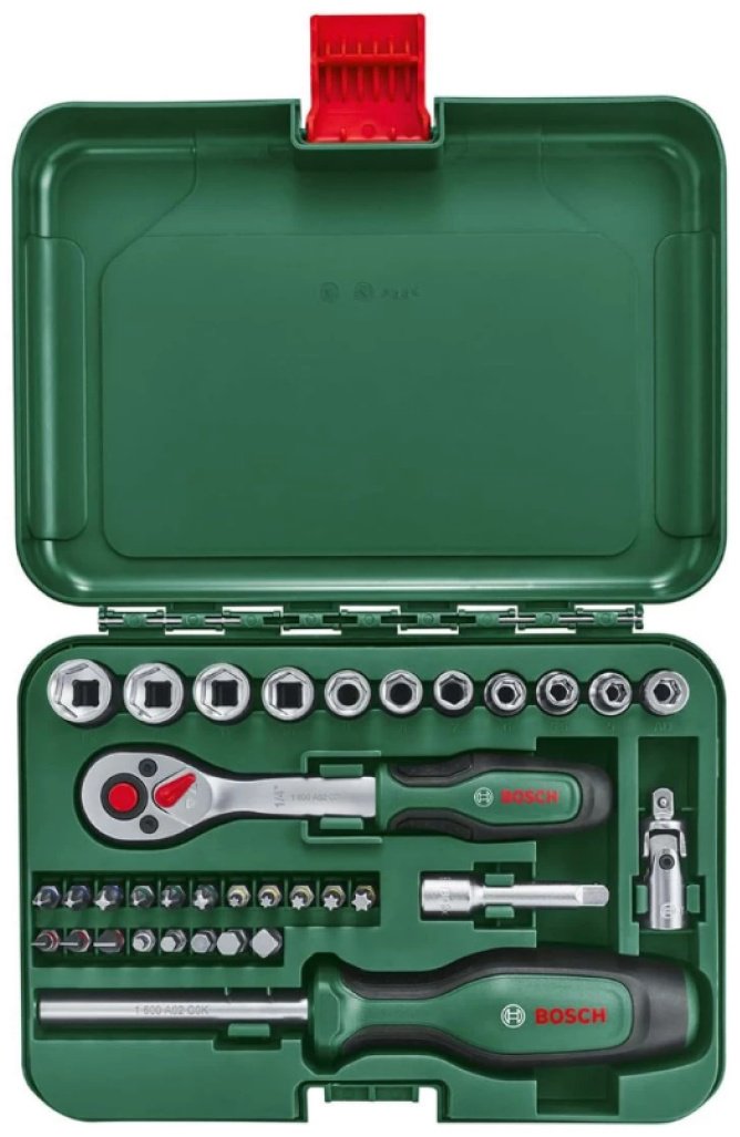 Набор инструментов и оснастки универсальный 34 в 1 Bosch 1600A02BY1 купить,21050