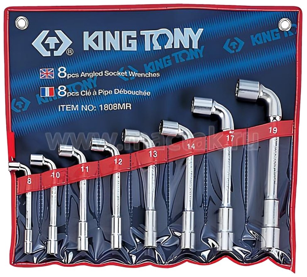 Набор инструментов универсальный 8 в 1 KING TONY 1808MR