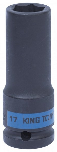 KING TONY торцевая головка ударная глубокая 1/2 443517M 1 шт