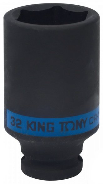 KING TONY торцевая головка ударная глубокая 1/2 443532M 1 шт