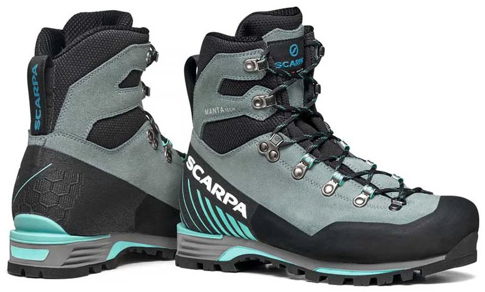 Ботинки для альпинизма SCARPA голубой, черный купить,NaN
