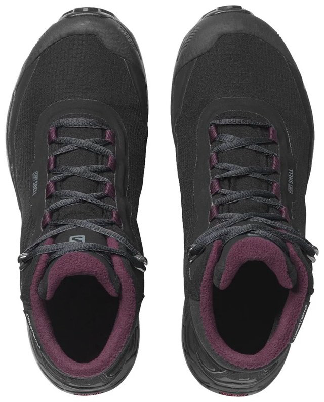 Salomon Shelter spikes cs wp 411107 черный купить,NaN