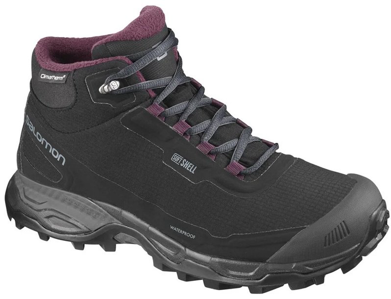 Salomon Shelter spikes cs wp 411107 черный купить,NaN