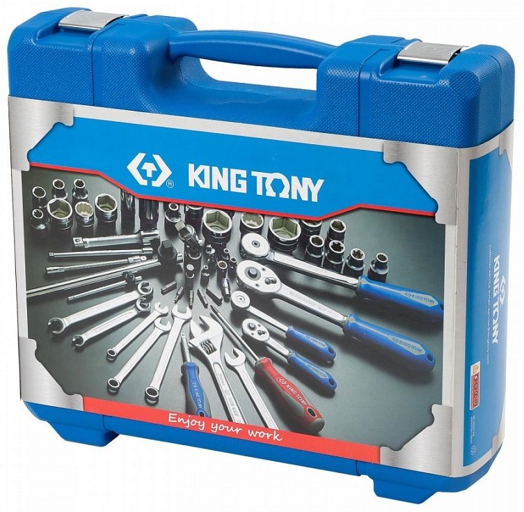 Набор универсальный 87 в 1 KING TONY 7587MR01