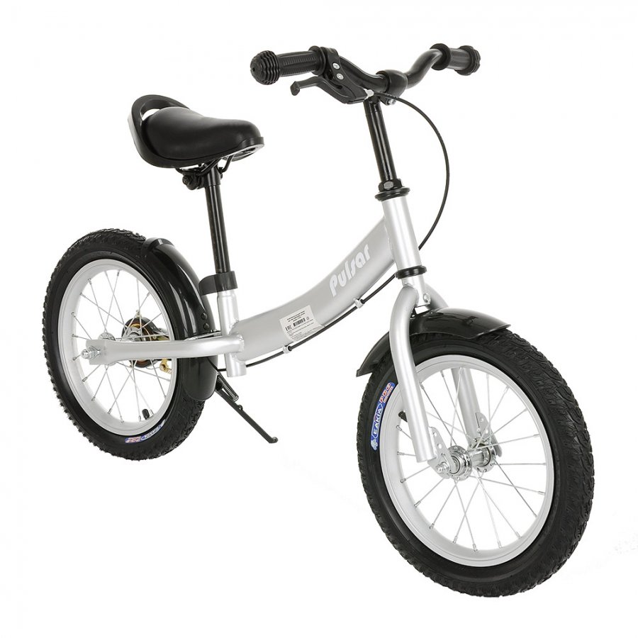  Беговел Pituso Pulsar AIR 14" серебристый  купить,NaN
