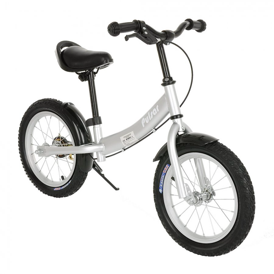  Беговел Pituso Pulsar AIR 14" серебристый  купить,NaN
