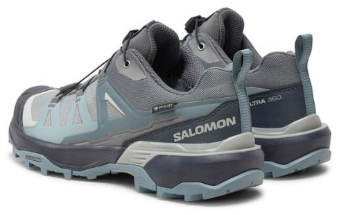 Треккинговые ботинки Salomon серый купить,NaN