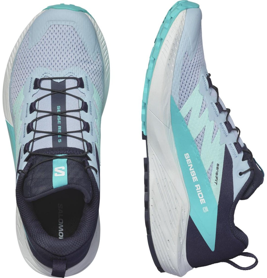 Треккинговые кроссовки Salomon light blue 36.5 купить,NaN