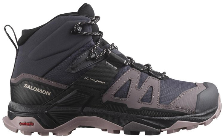 Треккинговые ботинки Salomon фиолетовый купить,NaN