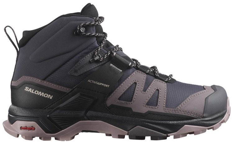 Треккинговые ботинки Salomon фиолетовый купить,NaN