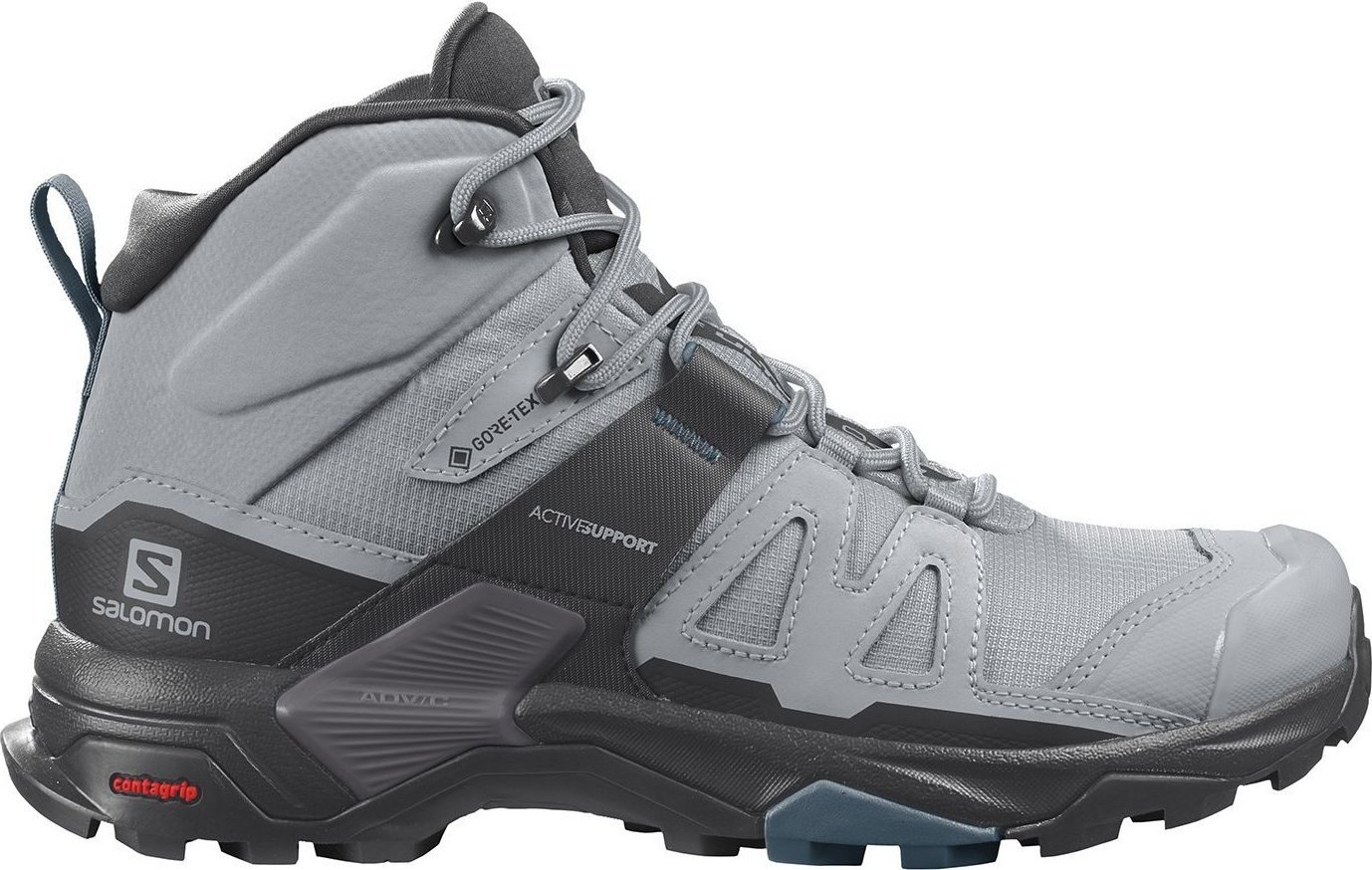 Треккинговые ботинки Salomon L41687200 серый, черный купить,NaN