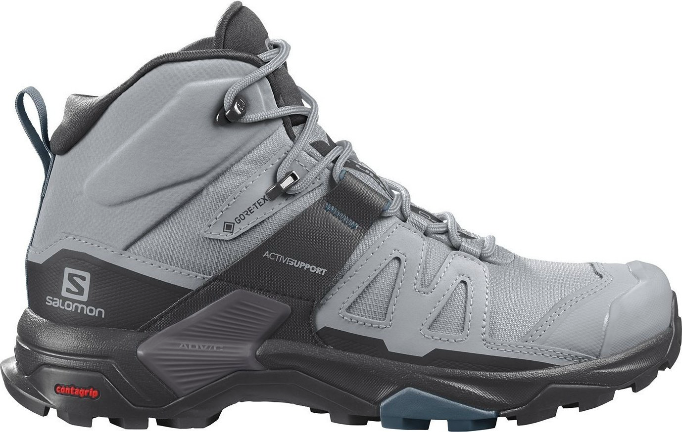 Треккинговые ботинки Salomon L41687200 серый, черный купить,NaN