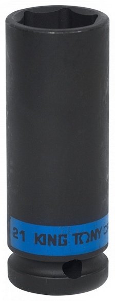 KING TONY торцевая головка ударная глубокая 1/2 443521M 1 шт