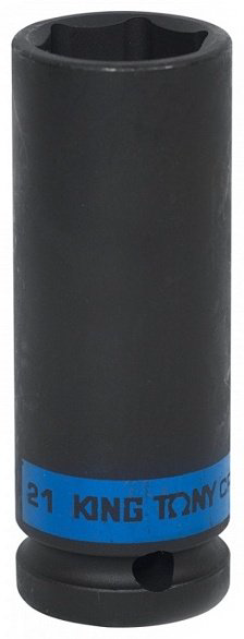 KING TONY торцевая головка ударная глубокая 1/2 443521M 1 шт
