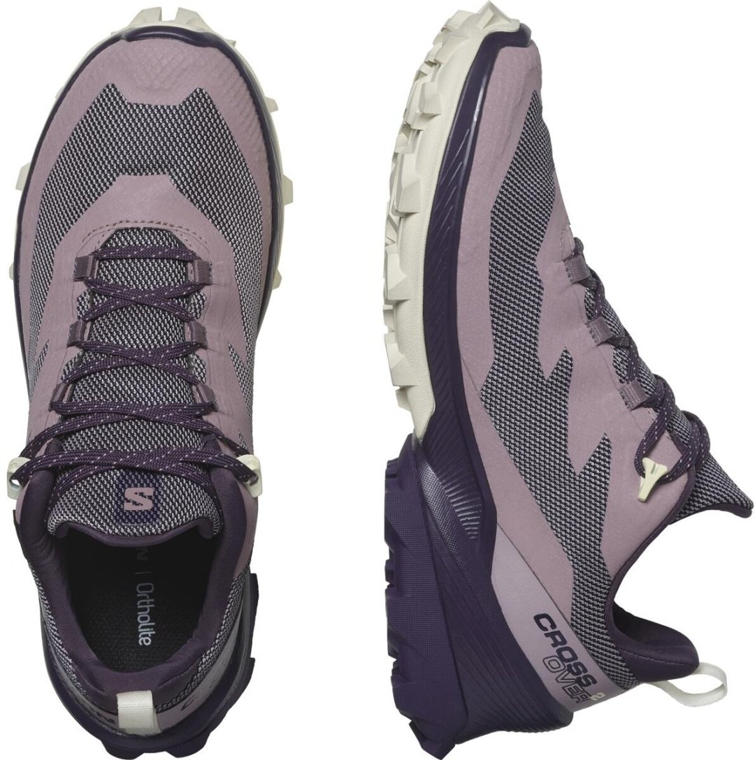 Треккинговые кроссовки Salomon фиолетовый купить,NaN