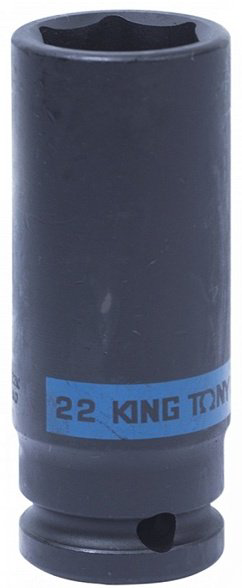KING TONY торцевая головка ударная глубокая 1/2 443522M 1 шт