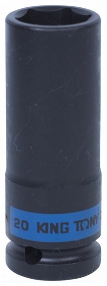 KING TONY торцевая головка ударная глубокая 1/2 443520M 1 шт
