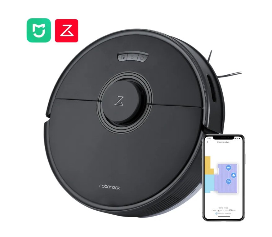 Робот-пылесос Xiaomi Roborock Q7 Max EU чёрный - ForteMarket Робот-пылесос Xiaomi Roborock Q7 Max EU чёрный купить,0