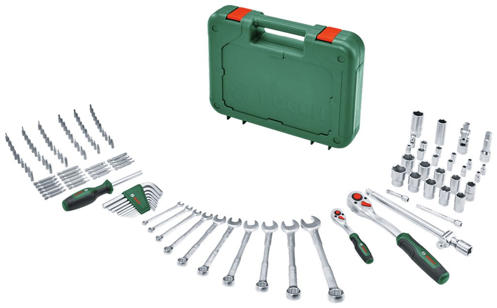 Набор инструментов универсальный 132 в 1 Bosch 1600A02Z9B купить,NaN