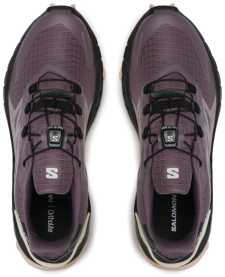 Треккинговые кроссовки Salomon фиолетовый купить,NaN
