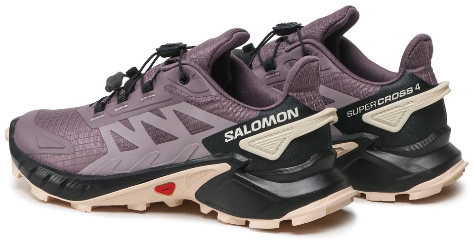 Треккинговые кроссовки Salomon фиолетовый купить,NaN