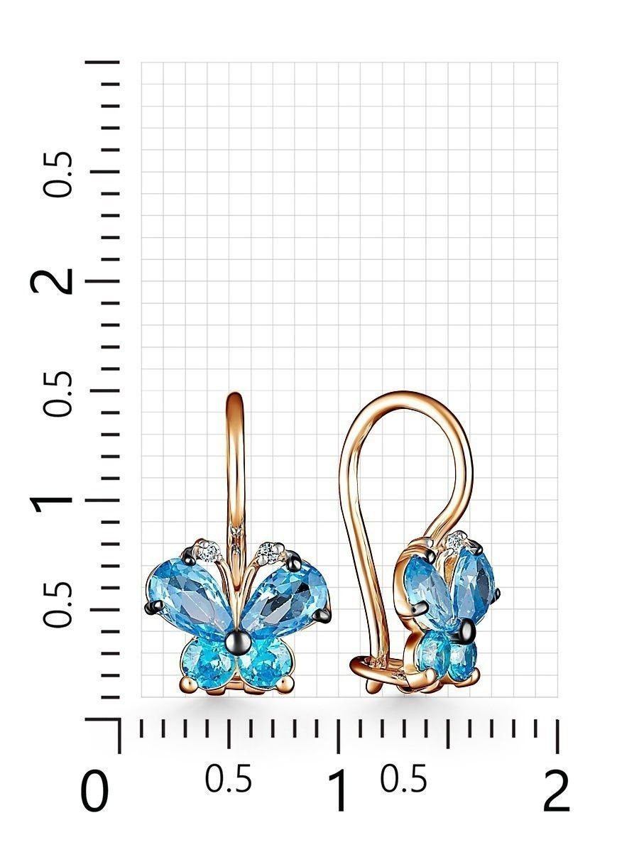 Серьги Veronika С335-211М2 1,7гр. купить,NaN