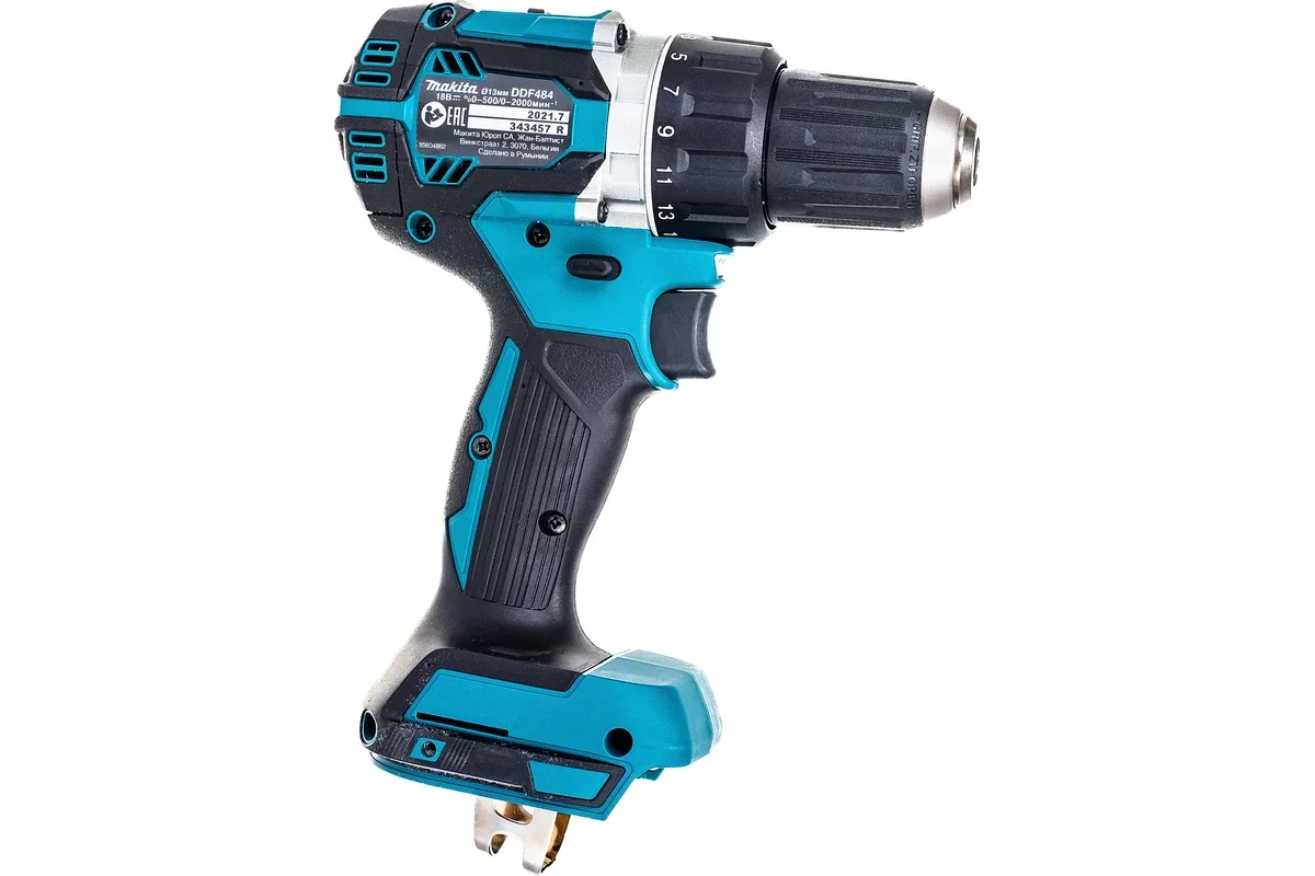 Дрель-шуруповерт Makita DDF484Z купить,92110