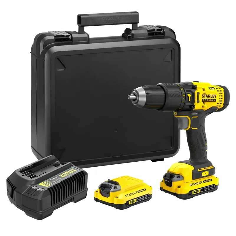Дрель-шуруповерт Stanley Fatmax SFMCD700C2K-QW купить,0