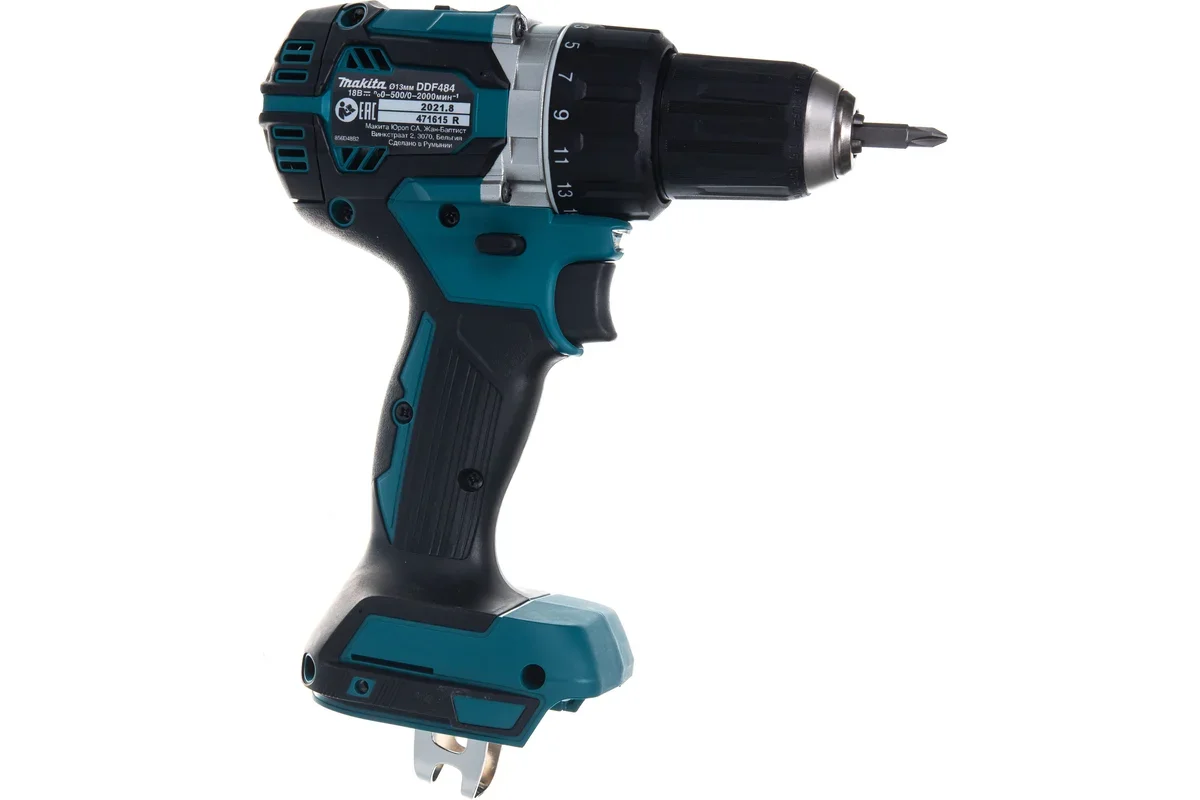 Дрель-шуруповерт Makita DDF484Z купить,92110